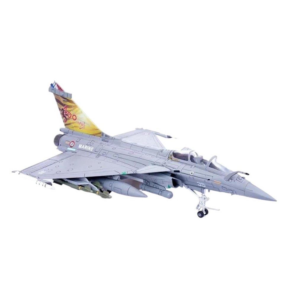 Flying Airplane Model 1/72 Scale France Navy Dassault Rafale M Fighter Air Force Diecast & Toy Aircraft Plane Model Alloy Collection Aviation Airbus