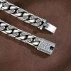 AZHOUQIBD Seiko Tang Grass Pattern Punk/Personalized Men's Retro Hip Hop Bracelet view 4
