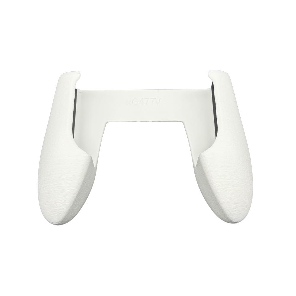 3D Printed Grip Handle for RG477V Game Console Holding Handle Ergonomic Grip for Enhance Gaming Experience (White)