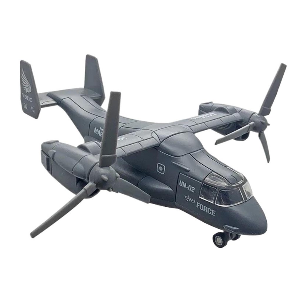 Flying Airplane Model Diecast Alloy Osprey Transporter Fighter Aircraft Aviation Model Plane Toy Collectible Gifts Aviation Airbus