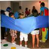 Grtheenumb Spinning Top, Training Wheels Tube Stretch Fabric Elastic Cloth Ring for Leisure Sports Blue 600x88cm view 4