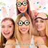 2pcs Crazy Winking Prank Glasses, Funny Costume Eyes Glass Prank with Winking Eye Mechanism, Hilarious Gag Joke, for Dress up Party Birthday Photography Role Play Themed Events Holiday Cosplay view 2