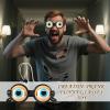 2pcs Crazy Winking Prank Glasses, Funny Costume Eyes Glass Prank with Winking Eye Mechanism, Hilarious Gag Joke, for Dress up Party Birthday Photography Role Play Themed Events Holiday Cosplay view 3