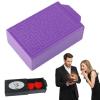 Drawer Box Magic Tricks Surprise Appearing Box Magic for Magicians Close up Street Illusions Gimmicks Mentalism Prop Accessories, Valentines Day MagicBox for Appear & Disappear Tricks (Purple) view 1