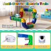 2026 New Electric Magnetic Train Track Sets, Gravity Defying 3D, DIY Track Building Kits with Train and Traffic Signs, for 4-8 Year Old Boy Toys Boys Girls Birthday Party Gifts (90PCS) view 4