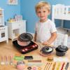 Kitchen Playset Accessories  71-Piece Pretend Cooking Play Set with Sound | Kids Role-Playing Toy for Imaginative Cooking, Baking, Stirring, Pretend Meals, Educational Fun for Children view 2