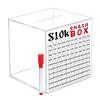10K Money Box, Clear Unbreakable Acrylic Large Bank, Cash Savings Box, Clear Money Boxes for Adults, Savings Challenge Boxes for Birthday Christmas New Year Kids Company Offices Study view 1