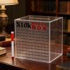 10K Money Box, Clear Unbreakable Acrylic Large Bank, Cash Savings Box, Clear Money Boxes for Adults, Savings Challenge Boxes for Birthday Christmas New Year Kids Company Offices Study view 3