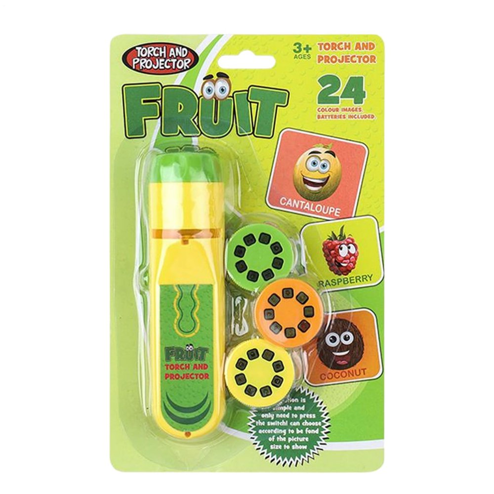Children's Projector Toys, Interactive Storytelling Tool, Abs, Kids Flashlight, Night Light Projector, Helps Encourage Early Learning, Storytelling Skills, Visual Recognition, for Boys and Girls