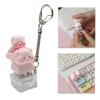YWLUUOO Mechanical Keyboards Button Toy Switches Tester for Anxieties Relief Focusing Improvement Cartoon Piggy Keycap Pocket Size Stress Relief Clicky Switches Toy view 2