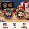 2026 USA 250th Anniversary Commemorative Coin (1776-2026) | Bald Eagle & Liberty Bell Patriotic Collectible | 250th anniversary | US History Themed Patriotic Token | Semiquincentennial Keepsake (4pcs) view 4
