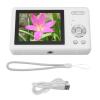 12MP 1080P Digital Camera, Kids Digital Camera with 2.4in TFT Screen, 16X Zoom Auto Focus Camera for Student Vlog, Portable Digital Camera with Built - in Fill Light and Typ (White) view 1