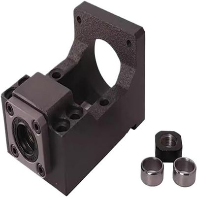 1PC Cast Iron Step Servo Motor Brackets HM20-80 HM20-86 Motor Mount for SFU2504/2505/2510 Ballscrew CNC Parts