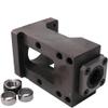 1PC Cast Iron Step Servo Motor Brackets HM20-80 HM20-86 Motor Mount for SFU2504/2505/2510 Ballscrew CNC Parts view 2