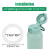 Elvxhke Baby Bottle Warmer Seal Compatible with Momcozy view 3