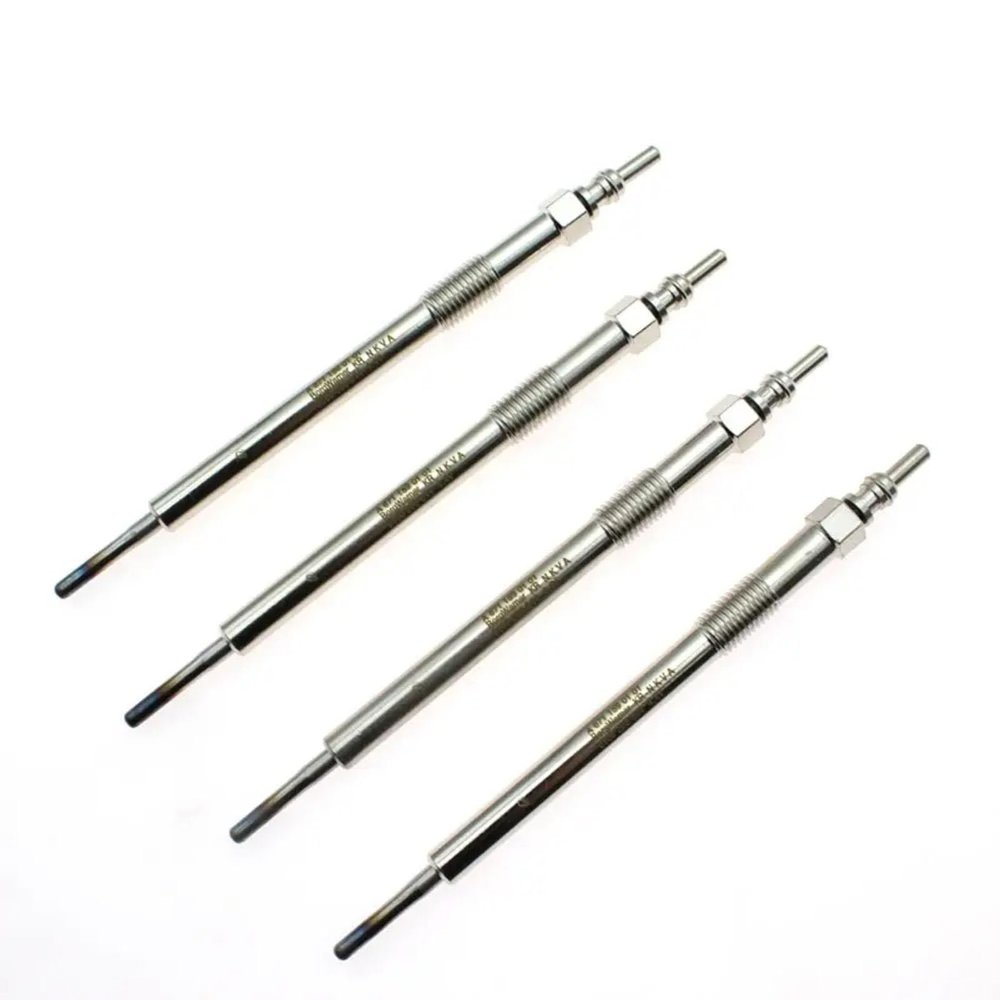 Pin Glow Plugs Compatible with SsangYong for Korando C for Rodiuscod for Rexton 2.0 6711590101 Car for Turbo Heater Glow Plugs 4pcs
