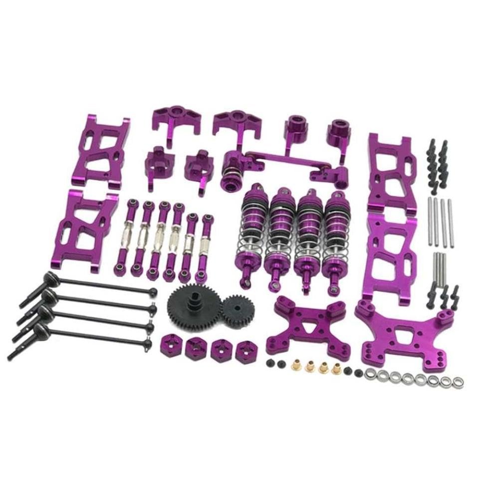 RC Spare Metal Complete Kit Compatible with 144001 124019(Purple 1)