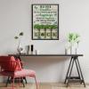 Irish Blessing Saying Art Jigsaw Puzzles 1000 Pieces for Adults Wooden Puzzle St Patricks Day Shamrock Graphic view 3