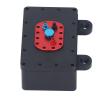 RC Receiver Box Aluminum Alloy Case, 1/10 RC Crawler Sealed Metal Protector, Receiver Box for SCX10, Durable Lightweight Design with Screws and Screwdriver Inc (Black) view 2