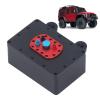 RC Receiver Box Aluminum Alloy Case, 1/10 RC Crawler Sealed Metal Protector, Receiver Box for SCX10, Durable Lightweight Design with Screws and Screwdriver Inc (Black) view 4