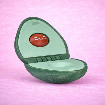 Avocado Fidget Spinner Stress Relief Toy | Cute Spinning Desk Toy | Compatible with Handcrafted Relaxing Gift | Funny Anxiety Relief Gadget