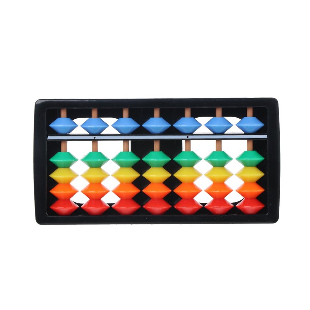 AWJUWHBJ Mathematics 7 Column Abacus Early Development Toy Preschool Classroom Teaching Aid Education Arithmetics Gift Educational