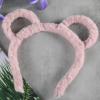 AWJUWHBJ Cartoon Bear Ear Headbands Plush Bear Headbands for Animes Theme Gatherings for Girls Hair Accessories Women Hair Accessories view 2