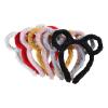 AWJUWHBJ Cartoon Bear Ear Headbands Plush Bear Headbands for Animes Theme Gatherings for Girls Hair Accessories Women Hair Accessories view 4