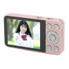 4K Digital Camera for Photography, 64MP Vlogging Camera with 18x Zoom, Autofocus Anti Shake Selfie HD Video Camera, Compact Travel Camera for Teen Boy Girl Kids, Includes Storage B (Pink) view 4