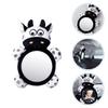 Abaodam Car Mirror for Rear Facing Safety Cartoon Animal Rearview Mirror with Wide View Black and White for Car Seats view 4