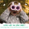 Peekimals Kids Binoculars | Bunny Rabbit | Cute Animal Toddler Binoculars | Nature Discovery & Forest Play for Toddlers | Designed for Ages 3+ view 2