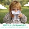 Peekimals Kids Binoculars | Bunny Rabbit | Cute Animal Toddler Binoculars | Nature Discovery & Forest Play for Toddlers | Designed for Ages 3+ view 4