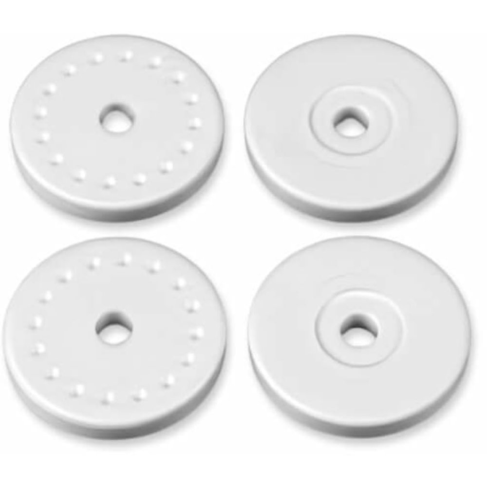 Tekno RC 6131 Shock Piston Blanks (Flat/Flat 15.8mm Precision Molded 16 Dimple