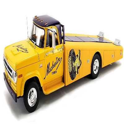 1970 D 300 Tires Ramp Truck Limited Edition 1/18 Diecast Model Car by Acme A1801906