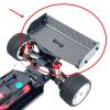 Rc Repairs Spare For Wltoys 244016 For Losi Micro-B 1/24 Carbon Fiber Tail Wing Rear Spoile RC Car Upgrade Parts Accessories Repair view 2
