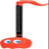 Otamatone PAC-Man Electronic Portable Music Instrument / Synthesizer Toy from Japan by Maywa Denki (Officially Licensed) [English Instructions] - Blinky view 1
