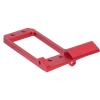 1/10 RC Servo Mount Low Center for Phoenix F10 VP, Aluminum Alloy 4 Link Adapter, Upgrade Parts for Enhanced Steering Accuracy and Stability, Durable Servo Mount Bracket for 1/10 S (Red) view 2