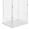 Abaodam Acrylic Display Box for Model Collectibles, 31x17x14cm Dustproof Showcase with Lid, Storage Case for Handmade Figures and Random Style view 4