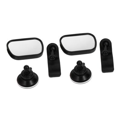 DECHOUS 2pcs Car Rear Facing Mirror and Safety, Wide Angle Anti-shake Interior Rearview Mirror with 360 Rotation for Backseat Observation