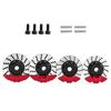 RC Car Toys For Traxxas 4-TEC Drift For Mustang 1/10 4PCS/Set Aluminium Alloy Mental Brake Disc Drive Hub Accessories view 3
