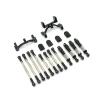 RC Connecting Rod Parts For WPL 1/16 C34 C44 Metal Upgrade And Modification Pull Rod Shock Absorber For Seat Remote Control Car Accessories(Silver) view 2