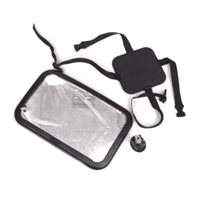 BELOWSYALER Car Glass Glass for Rear Facing Infant Shatterproof Clear Wide View Adjustable Glass