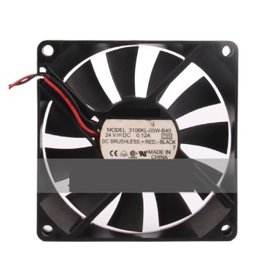 3106KL-05W-B40 80X80X15MM 24V 0.12A 8015 Cooling Fan