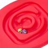 Xiuganpo Kids Rocking Snail Seesaw Balance Board with 2 Elastic Balls, Sensory Training Rocking Board, Attractive Balance Training Equipment, Children Indoor Outdoor Activity (Red) view 4