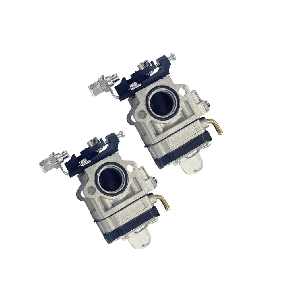1-2PCS 15mm Carburetor Accessories Brush Cutter Engine Carburetor Fit for 40-5 44-5 43cc 52cc 2-Stroke(2PCS)