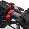 RC Crawlers Components For TRX-6 G63 For TRX-4 G500 For Bronco For Defender 1/10 Aluminum Alloy Heat Sink Motor Mount Base Gear Cover RC Crawler Car Accessories(Red) view 3