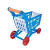 Kids Shopping Cart Set Educational Learning Development Toy Durable Plastic Play Food Toys for Toddlers Supermarket Game (Blue) view 2