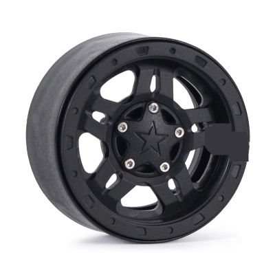 1PCS/4PCS Molded Nylon 2.2" Beadlock Wheels Rim 64x36mm 1/10 RC Crawler for TRX6 TRX4 for Wraith confident(1PCS)