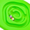 Xiuganpo Kids Rocking Snail Seesaw Balance Board with 2 Elastic Balls, Sensory Training Rocking Board, Attractive Balance Training Equipment, Children Indoor Outdoor Activity (Fruit Green) view 4