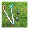 2-Player Street Hockey Set  2 Plastic Hockey Sticks & 2 Balls for Outdoor Sports, Complete Beginner Kit for Youth, Floorball, and Roller Hockey Training view 2